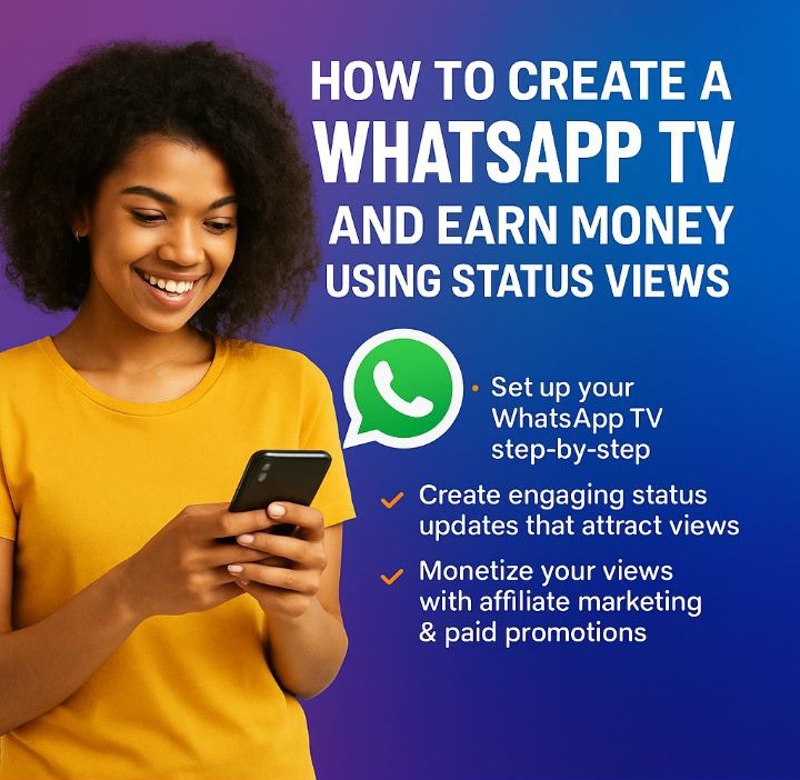 How To Create A Whatsapp TV And Earn Money Using Whatsapp Status In Nigeria