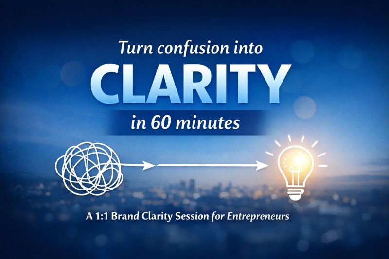 1:1 Brand Clarity Session (90 Minutes)
