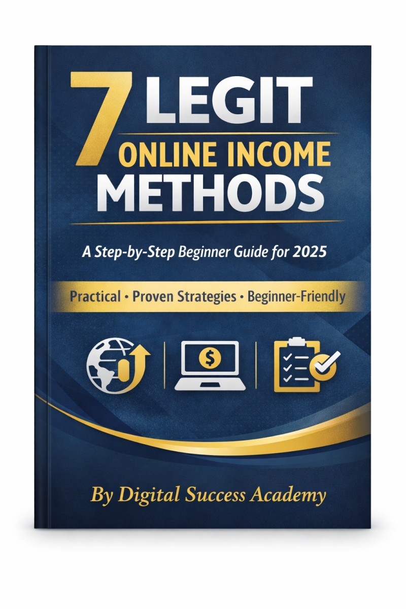 7 Legit Online Income Methods Beginners Are Using Worldwide in 2025/2026.