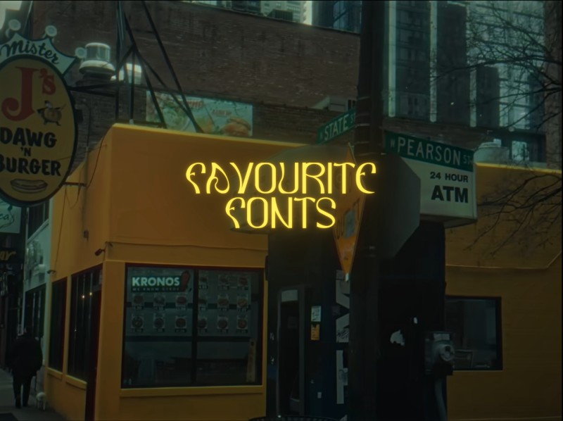 Favorite fonts November 2025