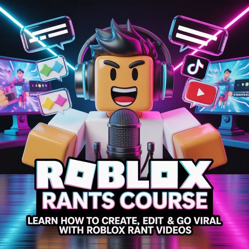Roblox Rants Mastery: Learn to Create, Edit & Go Viral with Roblox Rant Videos