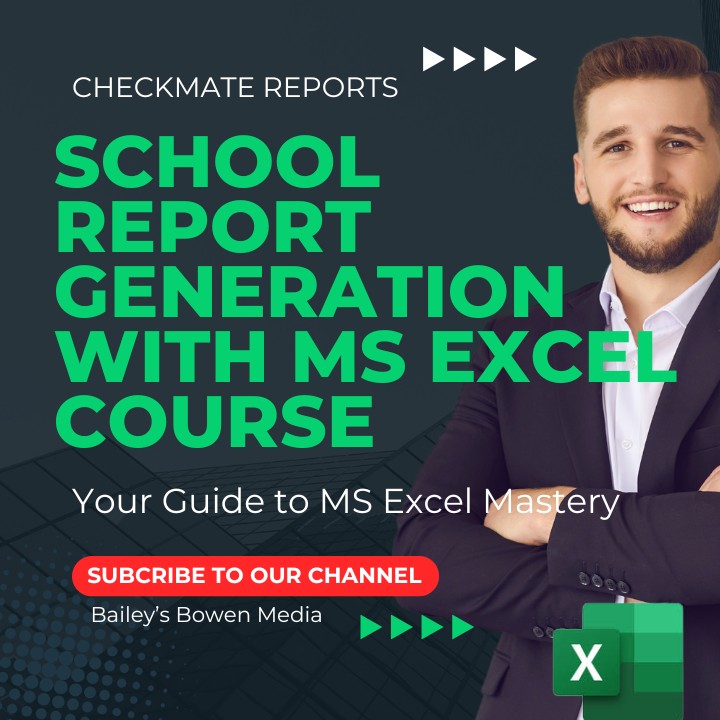REPORT GENERATION WITH MS EXCEL COURSE