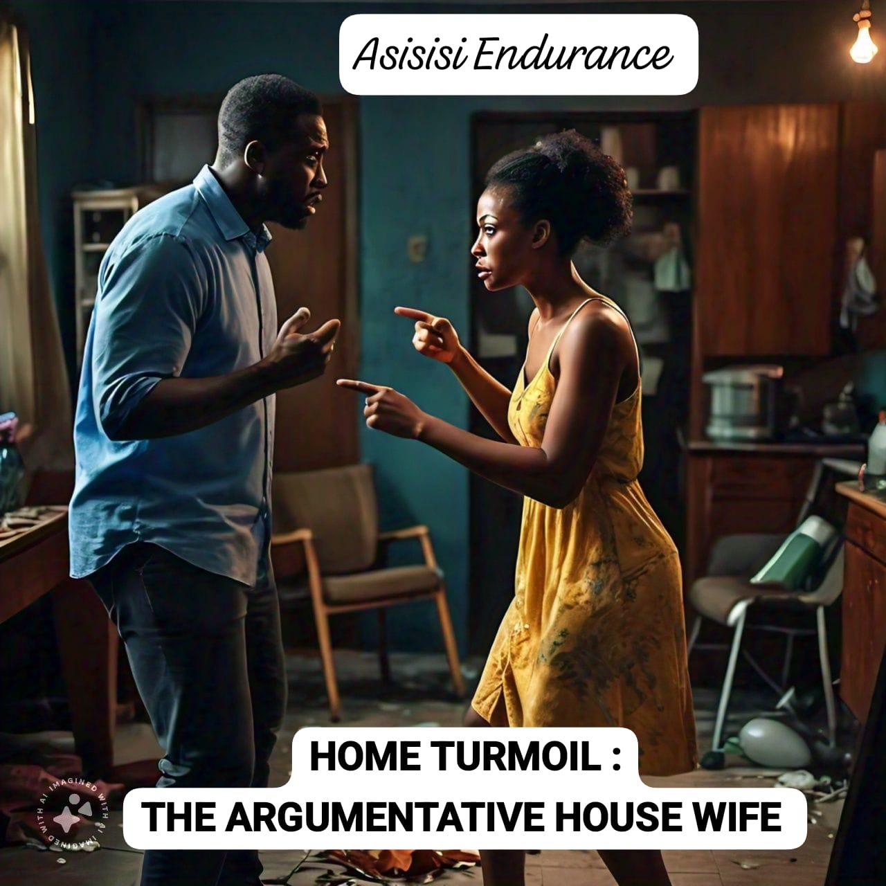 Buy Home Turmoils: The Argumentative House Wife by Asisisi Asibe on Selar