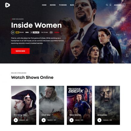 Digiflex Netflix | Online Movie Streaming WordPress Theme