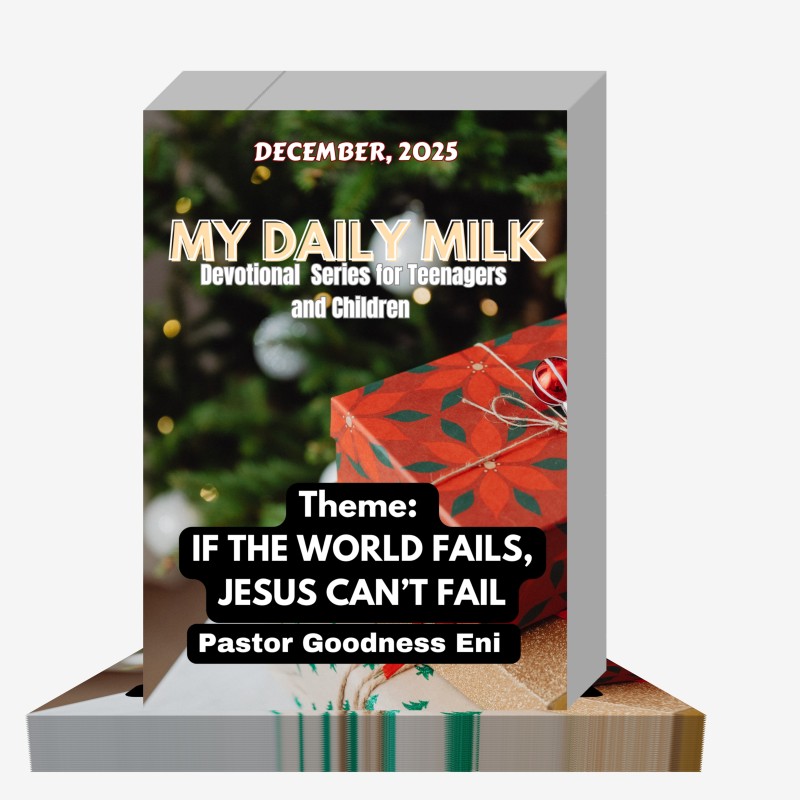 IF THE WORLD FAILS, JESUS CAN'T FAIL BY  PASTOR GOODNESS ENI
