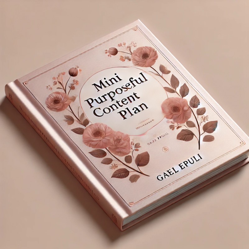 Your Mini purposeful content Plan