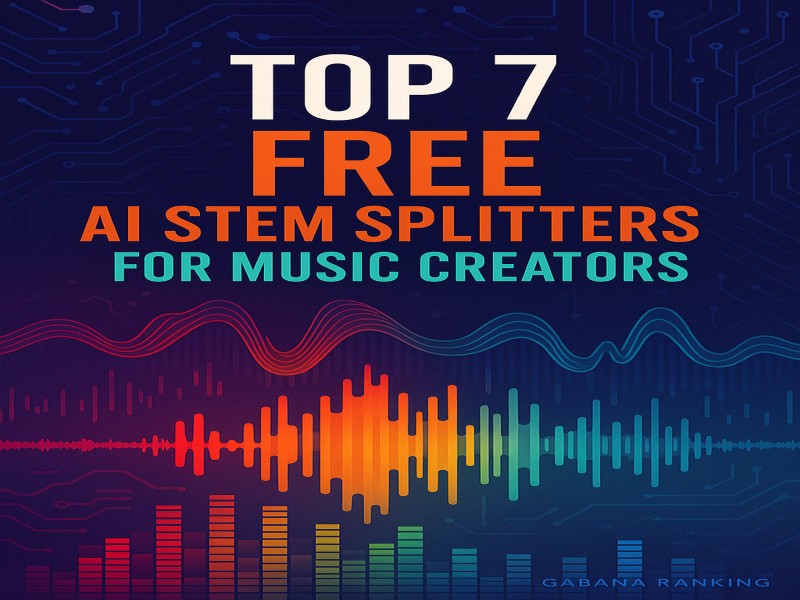 Top 7 Free AI Stem Splitters
