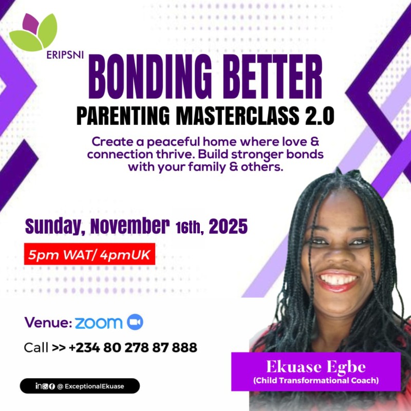 BONDING BETTER PARENTING MASTERCLASS 2.0