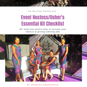 Event Hostess Essential Checklist