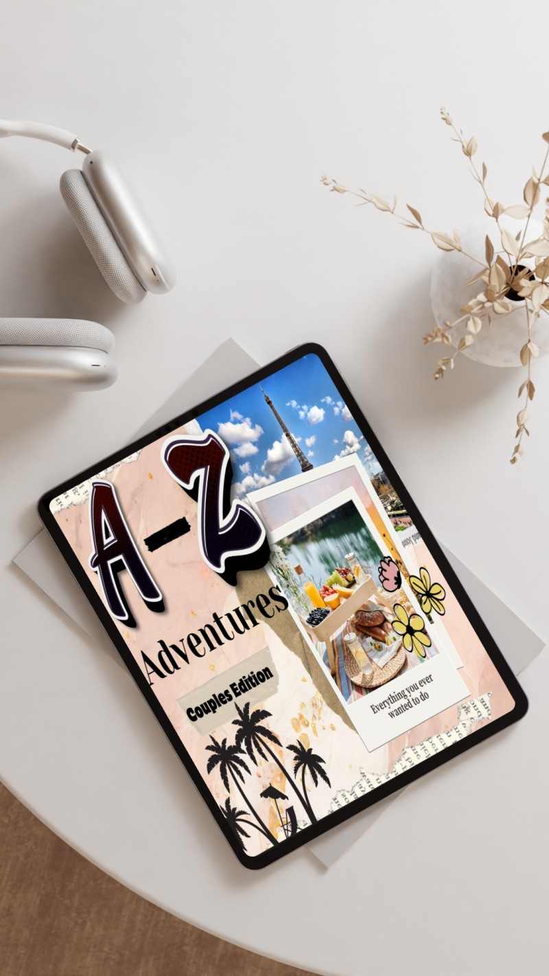 A–Z Adventures: Couples Edition – Fun & Romantic Activity Book for Couples