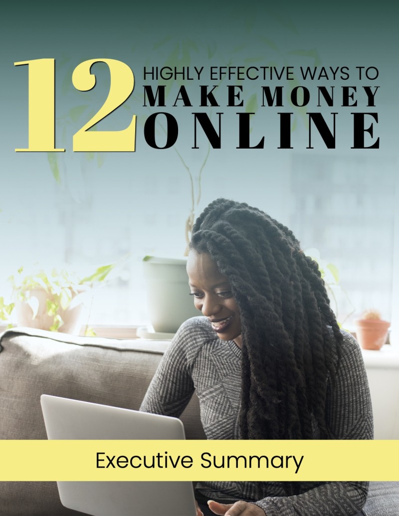 Highly effective ways to make money online