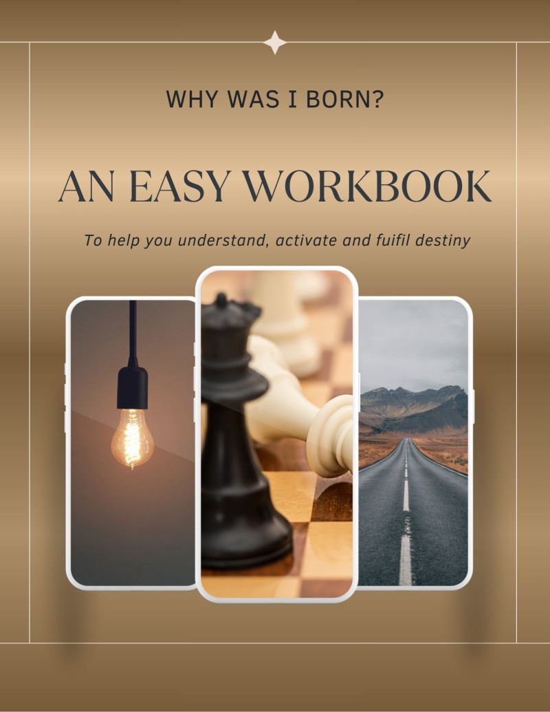 Why Was I Born? An Easy Workbook To Help You Understand, Activate Purpose