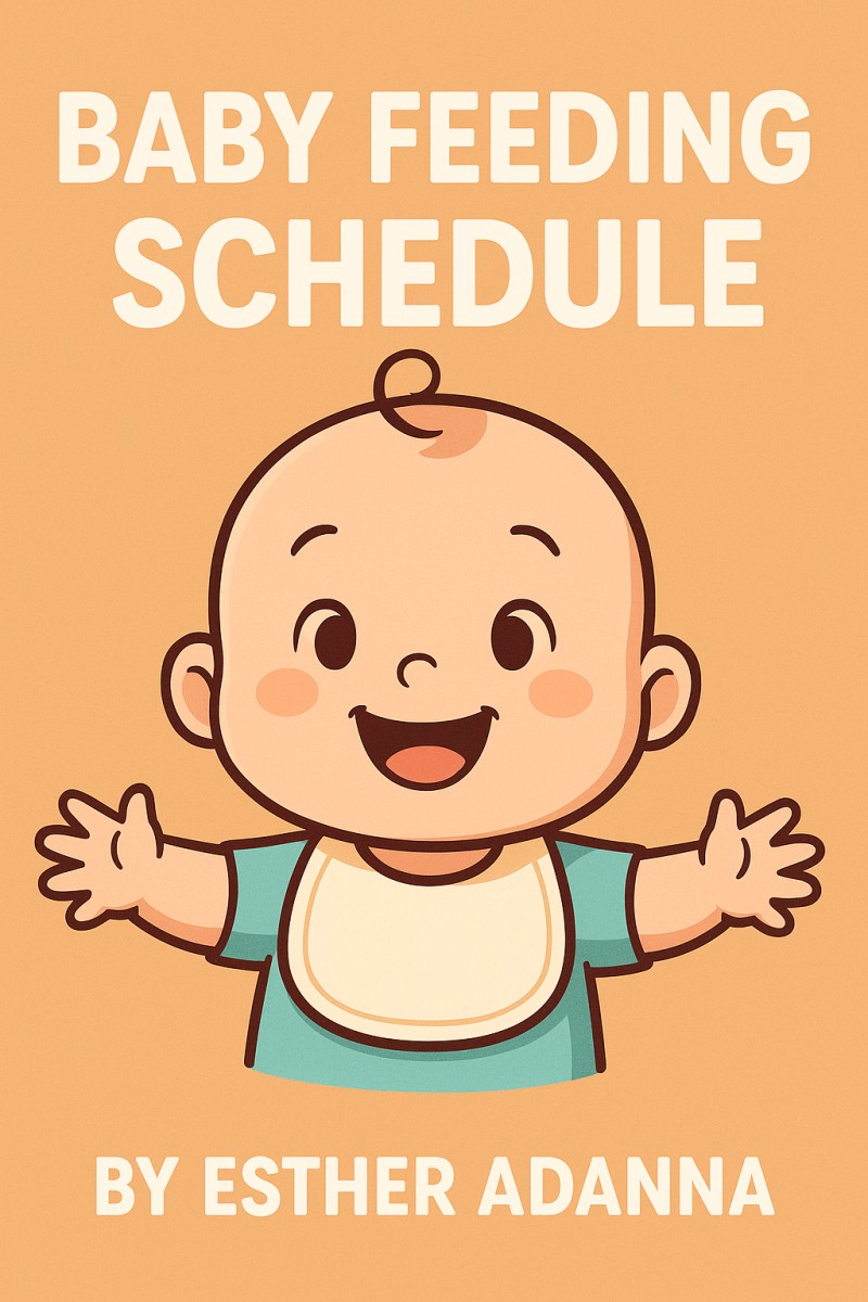 Baby feeding and weaning schedule