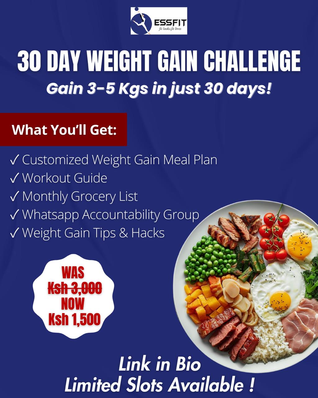WEIGHT GAIN CHALLENGE