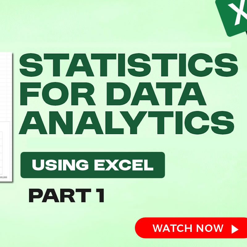 Dataset & Business Report - Learn Statistics for Data Analytics & Data Science Using Excel