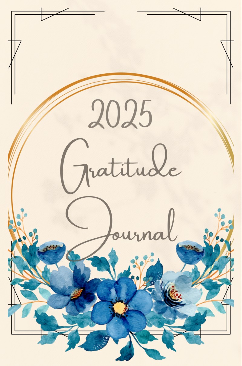 GRATITUDE JOURNAL for 2025 PDF printable