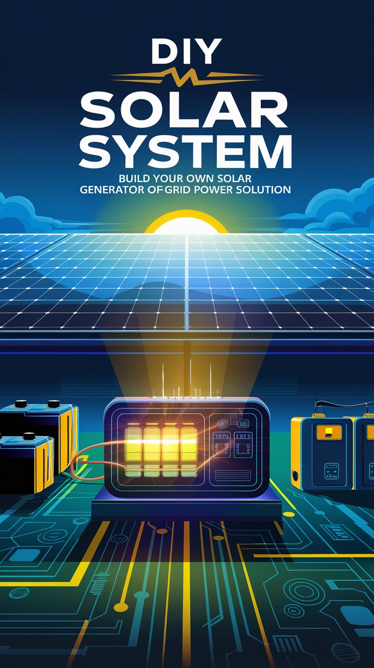 DIY Solar System Mastery: Build Your Own Solar Power & Generator Setup