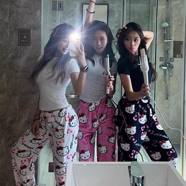 💤 Kitty Pajama Set – Comfy & Cute for Every Night!