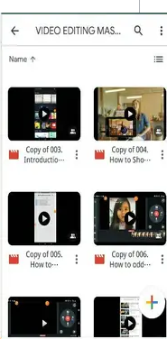 Video Editing Course