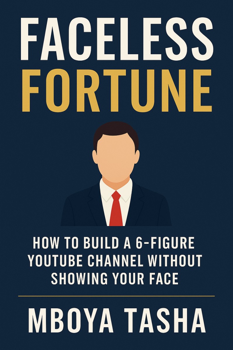 FACELESS FORTUNE. How to Build a 6-Figure YouTube Channel, Using A.I Tools, Without Showing Your Face.