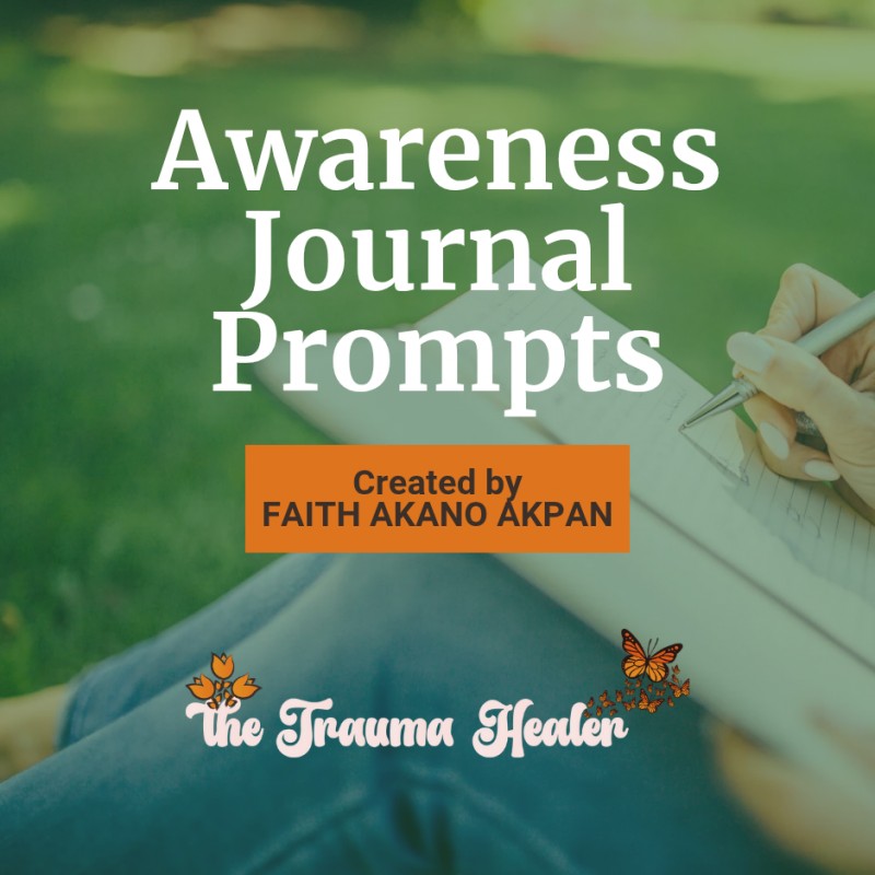 Awareness Journal Prompts