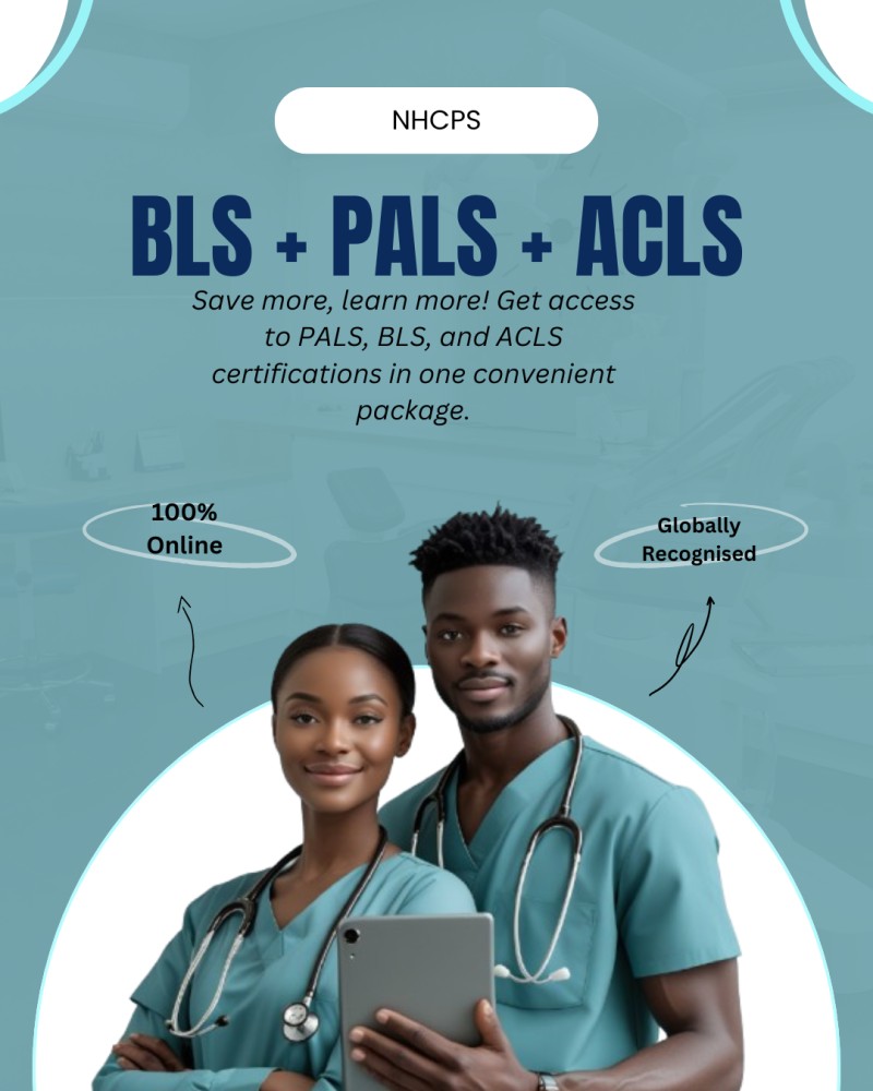 BLS + ACLS + PALS (Course and Certification)