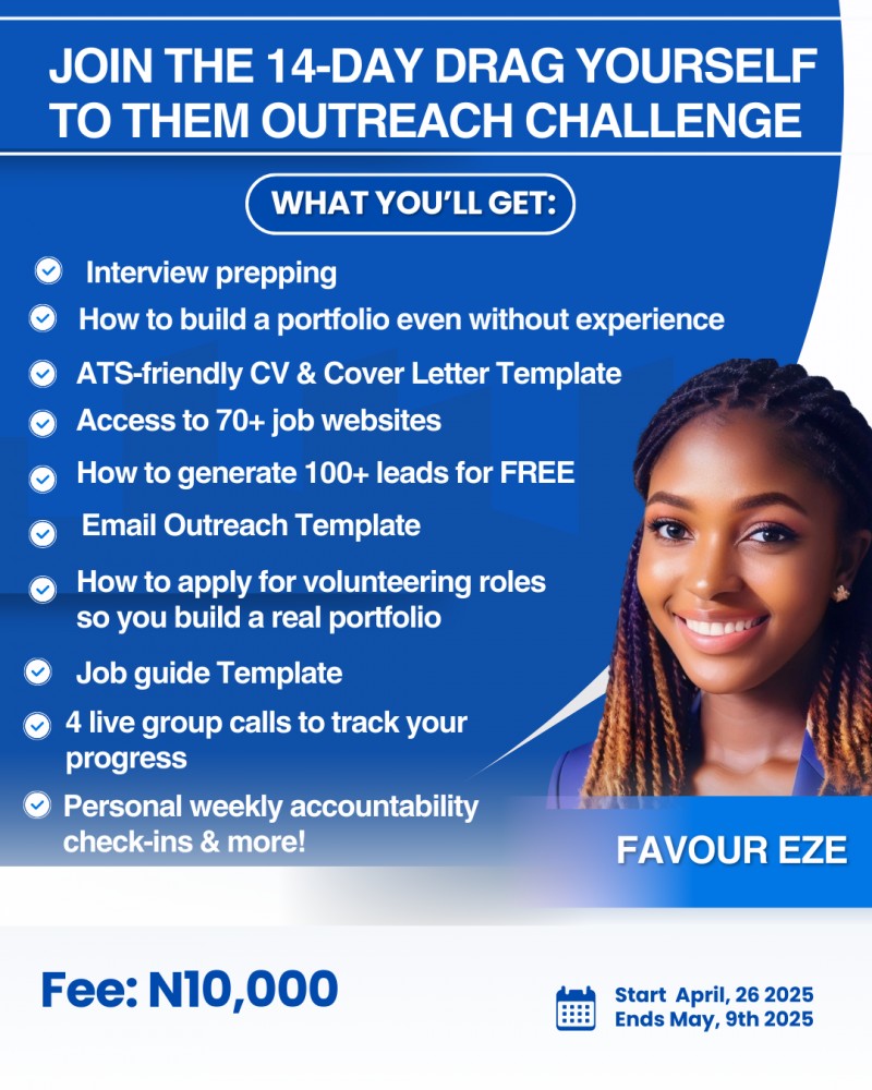 DRAG YOURSELF TO THEM OUTREACH CHALLENGE