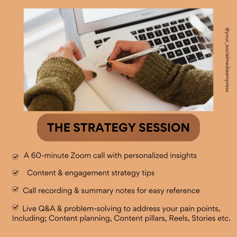 THE STRATEGY SESSION