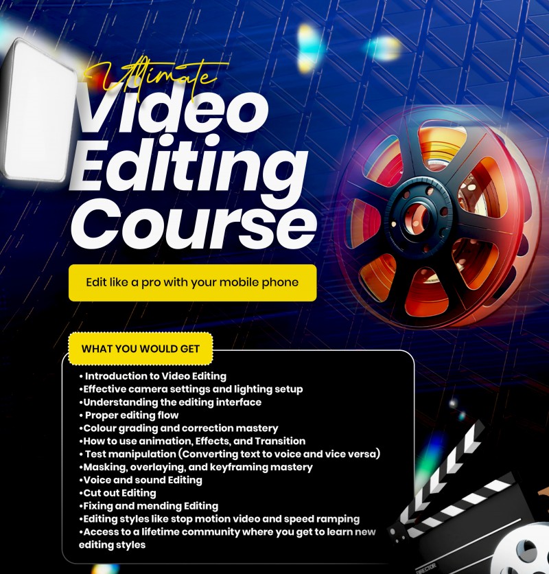The Ultimate Video Editing Course