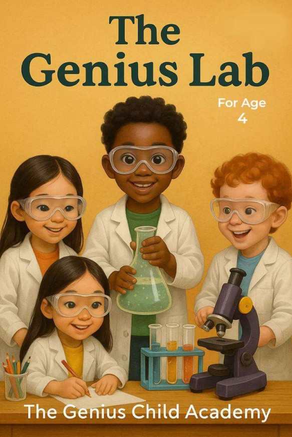 The Genius Activity Book for Age 4
