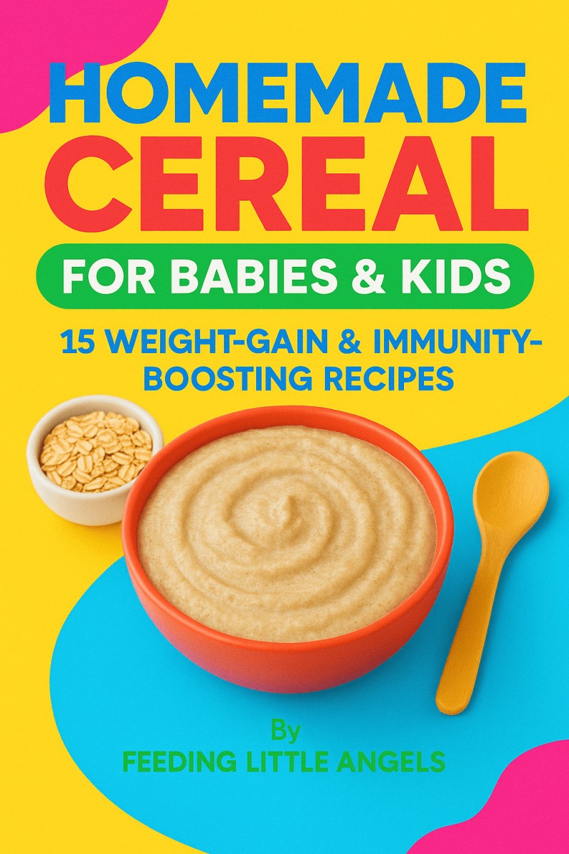 HOMEMADE CEREAL RECIPE BOOK FOR BABIES & KIDS