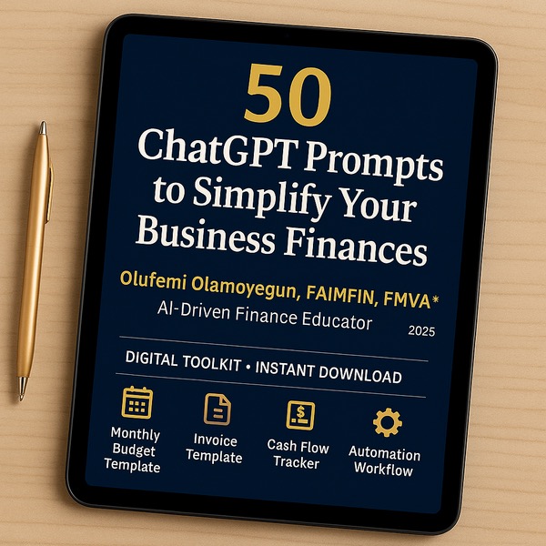 50 ChatGPT Finance Prompts for Smarter Business Decisions