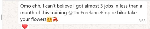 Customer review 1