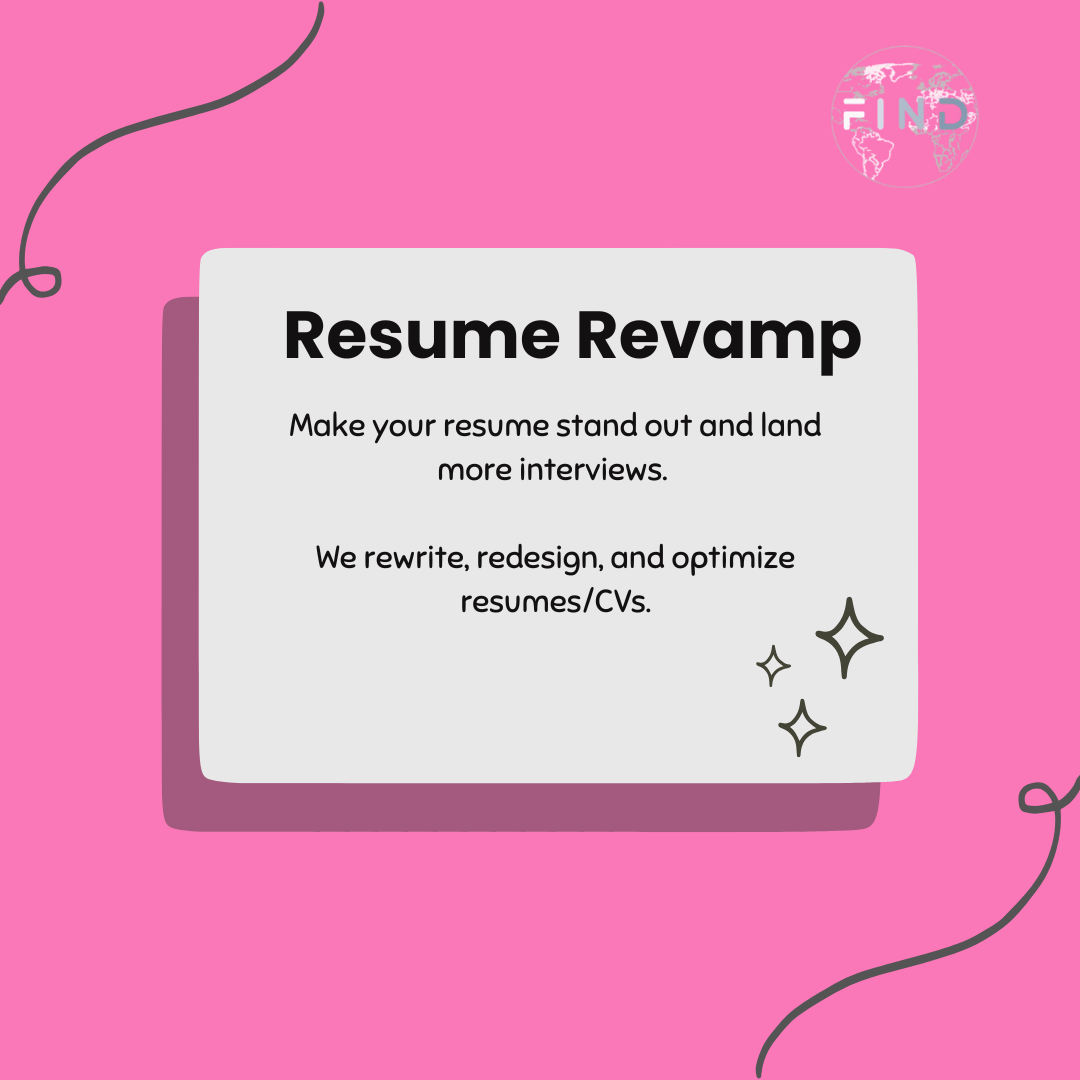 CV/Resume Revamp