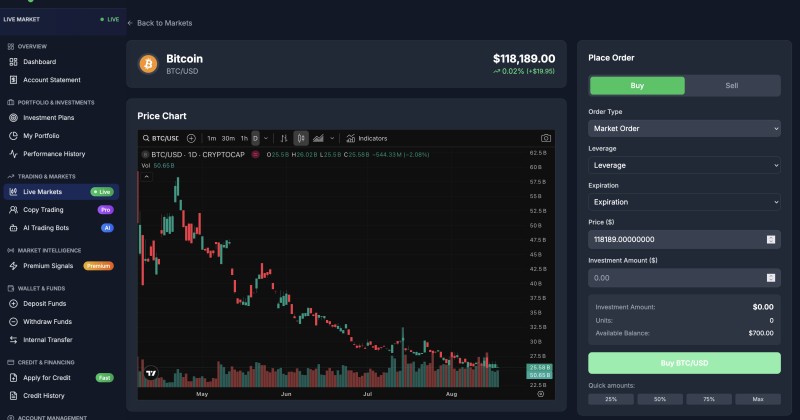 Argo Trading & Investment Laravel Script
