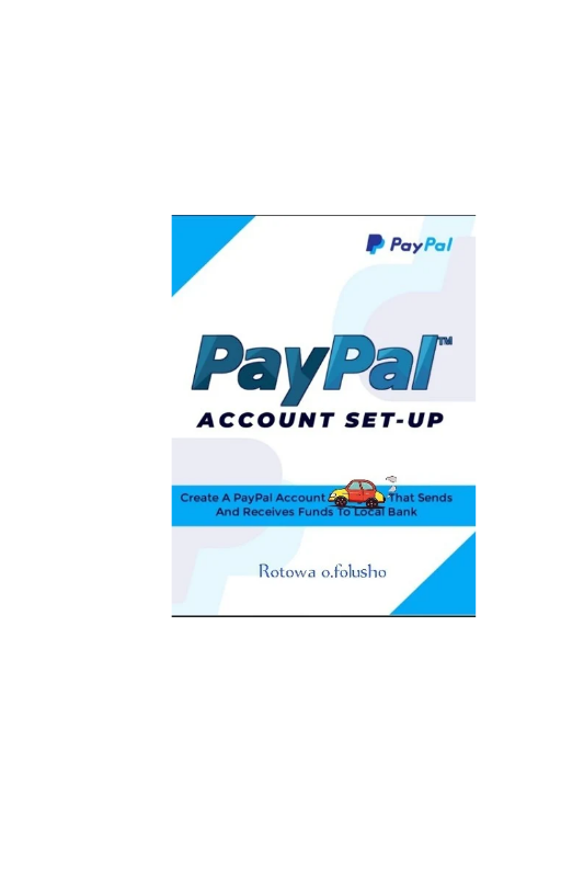 PayPal account setup