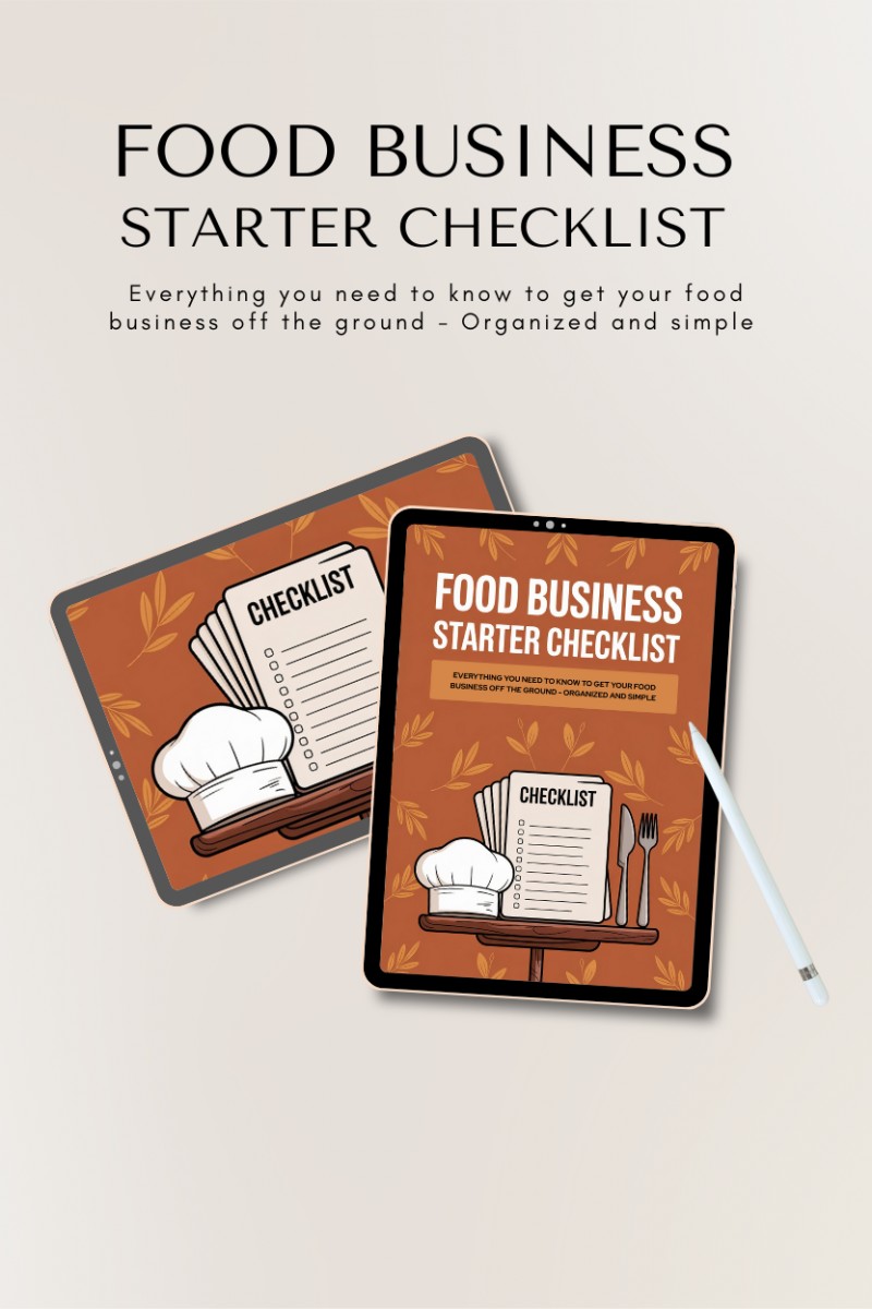 Food Business Starter Checklist