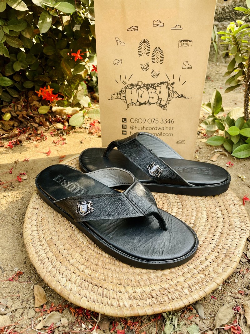 Stylish Leather Slippers For Men