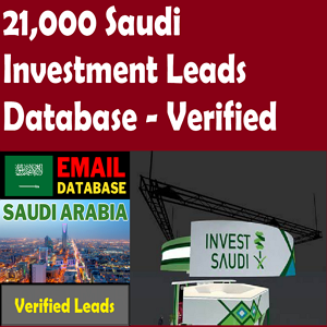 21,000 Saudi Investment Leads Database