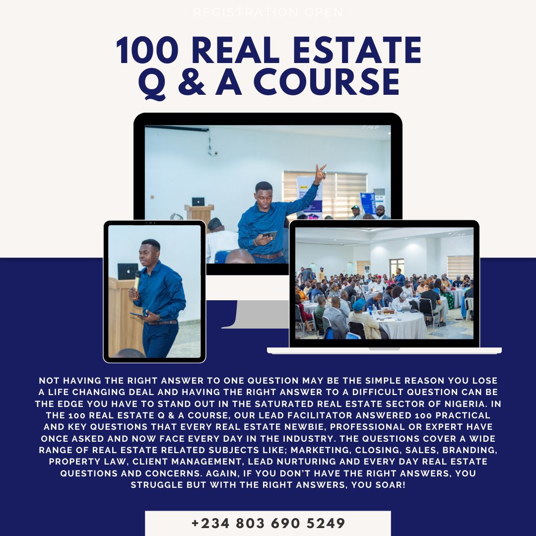 100 Real Estate Q & A Course