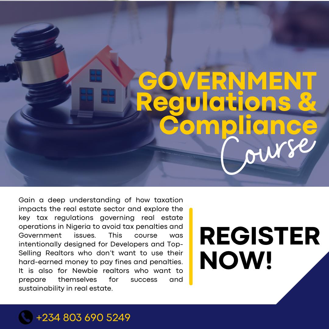 Government Regulations & Compliance Course