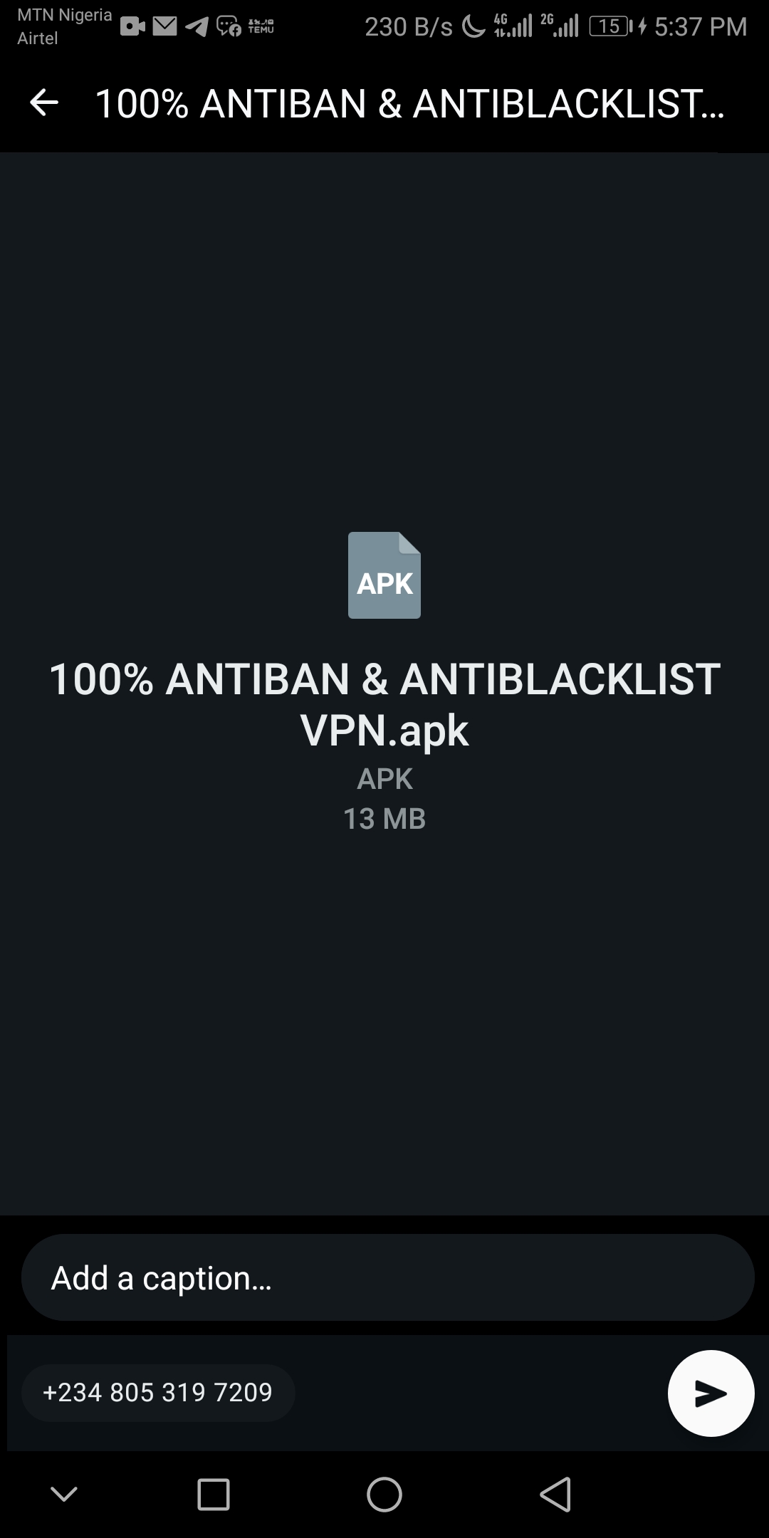 100% ANTIBAN AND ANTIBLACKLIST VPN