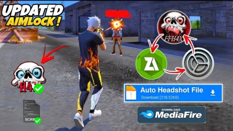 FREEFIRE NEW UPDATED OB50 HEADSHOT HACK