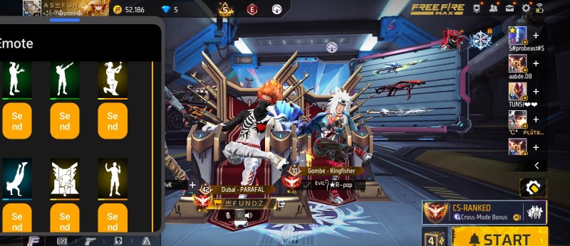 VIP EMOTES BOT MAIN ACC USE OB51