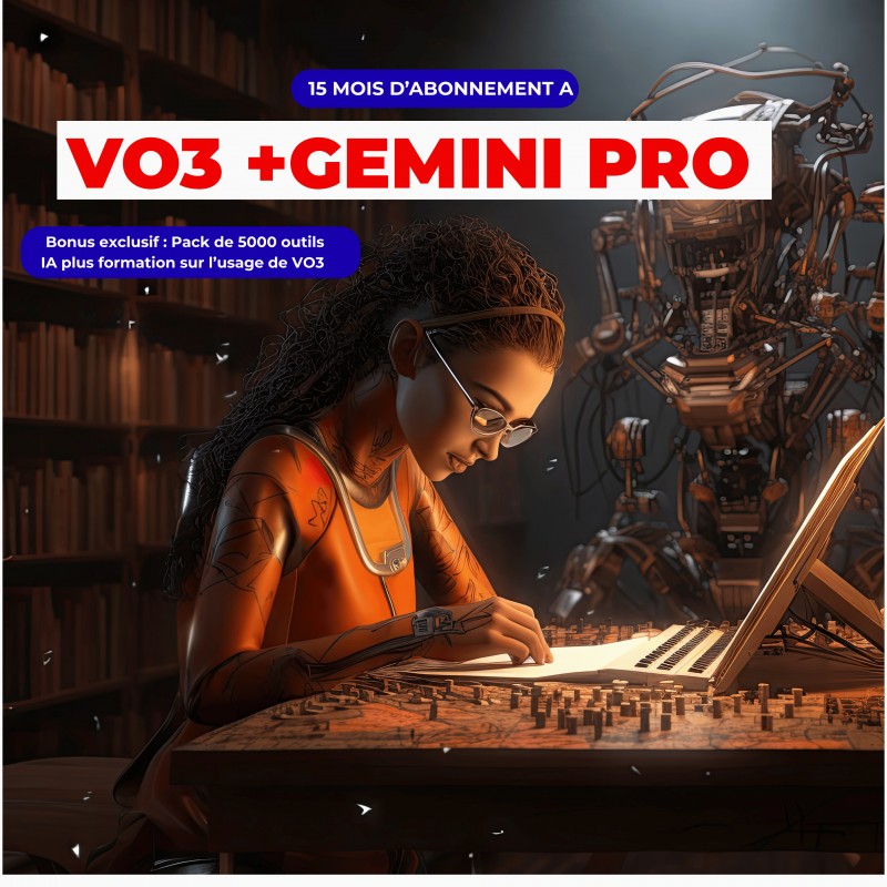 FORMATION EN GENERATION DE VIDEO AVEC VEO 3 + GEMINI PRO