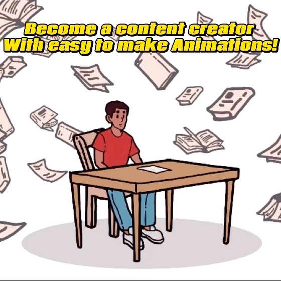 Become A Content Creator with Easy to Make Animations