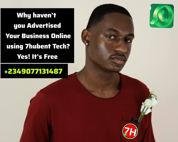 Nigeria Best Free Business Advertising Website is 7hubent Tech