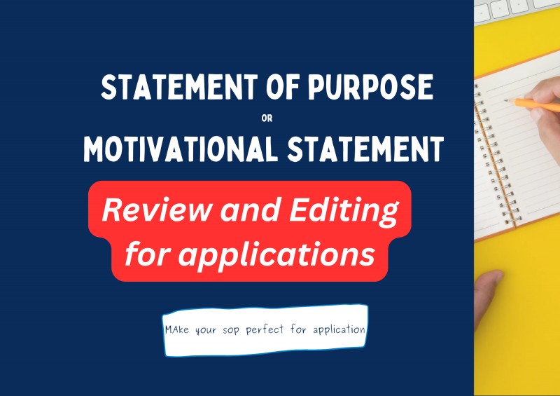 Statement of Purpose (SOP) Review
