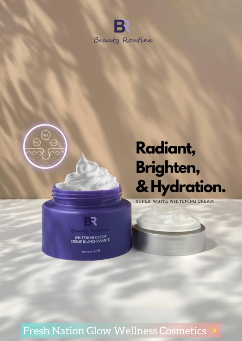 BEAUTY ROUTINE 377VC WHITENING FACIAL CREAM