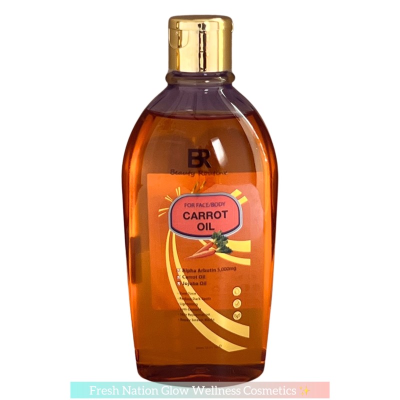 BEAUTY ROUTINE CARROT LIGHTENING FACE/BODY OIL